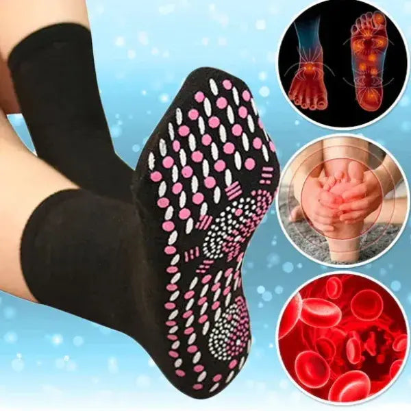 🧦✨ Calcetines de Acupresión Anti-Varices: ¡Activa tu Circulación y Luce Piernas Ligeras! 💆♀️🦵