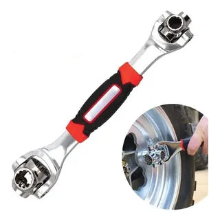 Llave Universal 48 En 1 Acero Giratoria 360 Grados