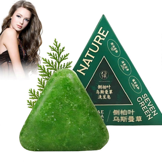 Shampoo sólido fortalecedor con ingredientes naturales🧼
