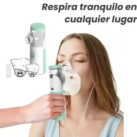Nebulizador Nroome® 2.0 | Respira tranquilo en cualquier lugar