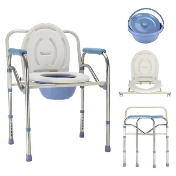 💙 Silla Sanitaria Portátil 3 en 1 – Comodidad y Seguridad en Cada Uso 💙