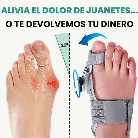 Corrector de OrthoPies™  con rueda ajustable