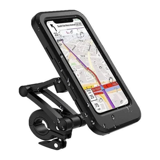 📱💦 Soporte de Celular Impermeable para Motos / Bicicletas DryHold™🔒